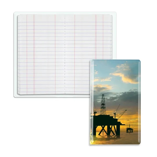 Tally book junior with a 200-page sewn paper pad and frosty... from ASI 54040 Fey Promo / Tally Books by Fey