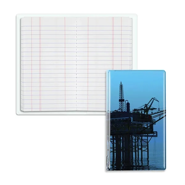 Tally book junior with a 200-page sewn paper pad and frosty... from ASI 54040 Fey Promo / Tally Books by Fey