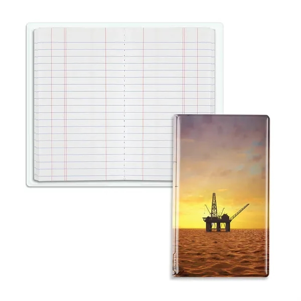 Tally book junior with a 200-page sewn paper pad and frosty... from ASI 54040 Fey Promo / Tally Books by Fey