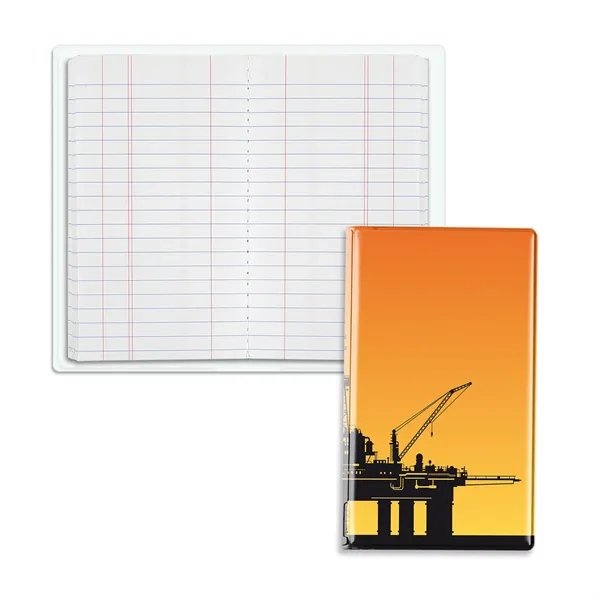 Tally book junior with a 200-page sewn paper pad and frosty... from ASI 54040 Fey Promo / Tally Books by Fey