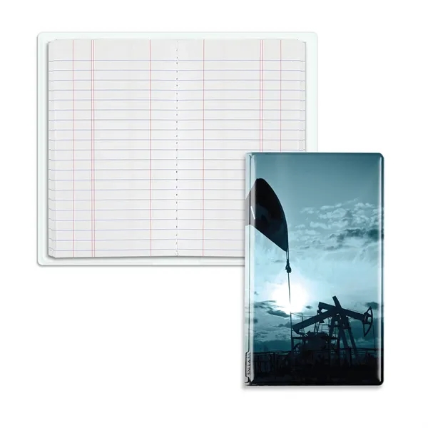 Tally book junior with a 200-page sewn paper pad and frosty... from ASI 54040 Fey Promo / Tally Books by Fey