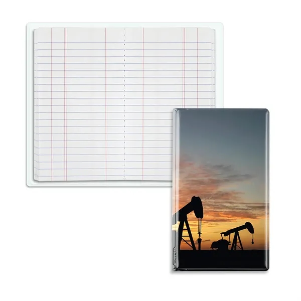 Tally book junior with a 200-page sewn paper pad and frosty... from ASI 54040 Fey Promo / Tally Books by Fey