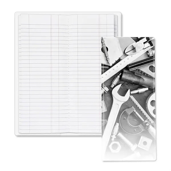 Tally book with a 200-page sewn pad, and hard-bound cover.... from ASI 54040 Fey Promo / Tally Books by Fey