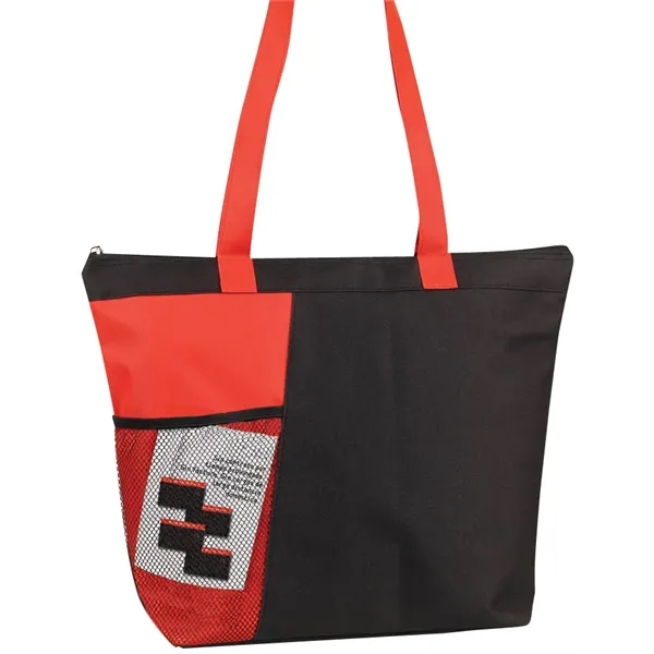 Large zipper tote, 600 denier polyester with PVC backing. 18" x... from ASI 40515 BILD Enterprises LLC / Ben-Line