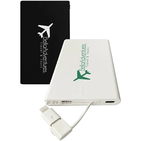 2,500 mAh slim credit card size power bank.  Features built... from ASI 68190 Lungsal / Lungsal