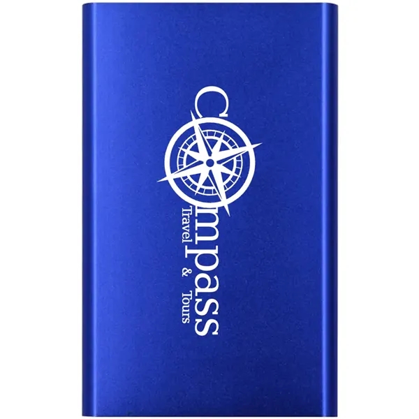 4,000 mAh slim size aluminum power bank. Features USB-A and Micro-USB... from ASI 68190 Lungsal / Lungsal