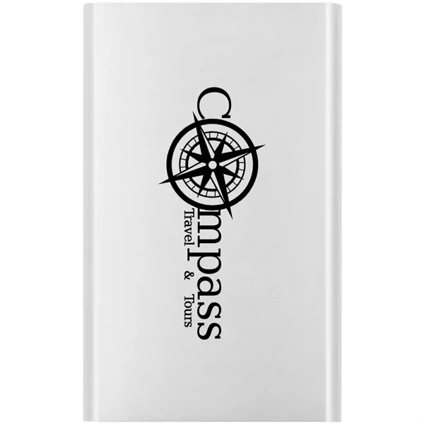 4,000 mAh slim size aluminum power bank. Features USB-A and Micro-USB... from ASI 68190 Lungsal / Lungsal