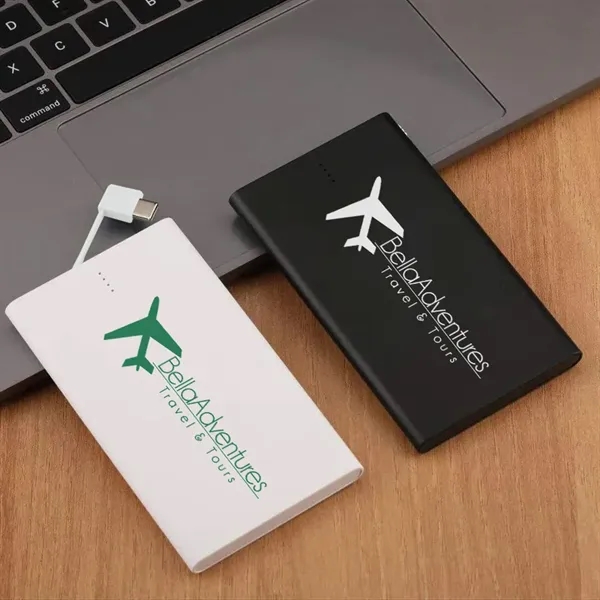 4,000 mAh slim credit card size power bank. Features built in... from ASI 68190 Lungsal / Lungsal