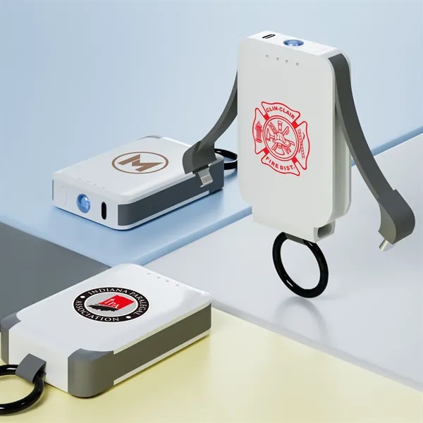 2,000 mAh portable power banks with USB-C & Lightning cables &... from ASI 68190 Lungsal / Lungsal