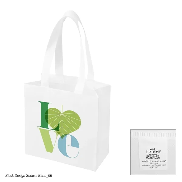 rPET non-woven shopping tote bag with 18" handles.... from ASI 61125 Hit Promotional Products / Hit®