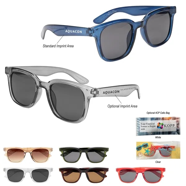 Sunglasses with recycled ABS frames and UV400 lenses.... from ASI 61125 Hit Promotional Products / Hit®