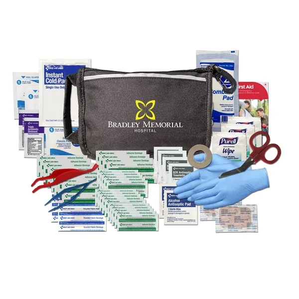 First aid pouch with an ice pack, medical tape, gauze pads,... from ASI 84514 Safety Made