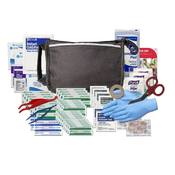 First aid pouch with an ice pack, medical tape, gauze pads,... from ASI 84514 Safety Made