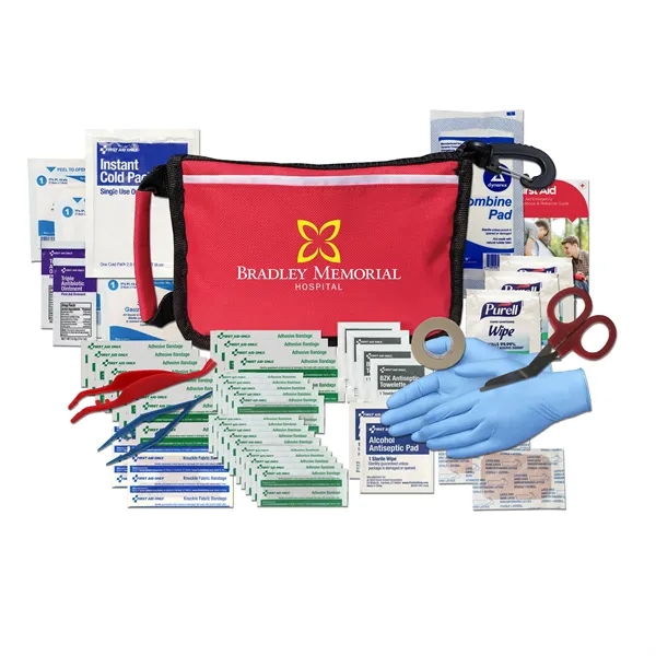 First aid pouch with an ice pack, medical tape, gauze pads,... from ASI 84514 Safety Made