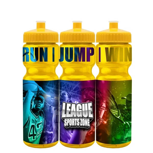 28 oz Transparent Sports Bottle with push pull lid.... from ASI 55990 Garyline