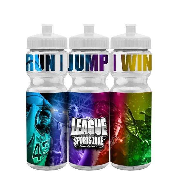 28 oz Transparent Sports Bottle with push pull lid.... from ASI 55990 Garyline