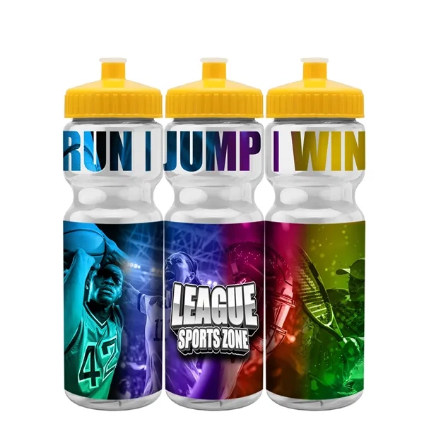 28 oz Transparent Sports Bottle with push pull lid.... from ASI 55990 Garyline
