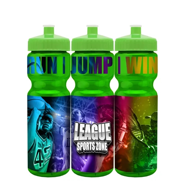 28 oz Transparent Sports Bottle with push pull lid.... from ASI 55990 Garyline