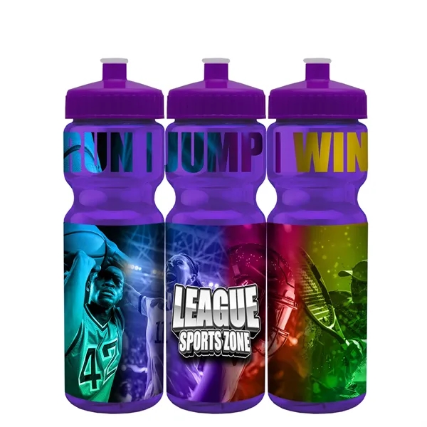 28 oz Transparent Sports Bottle with push pull lid.... from ASI 55990 Garyline