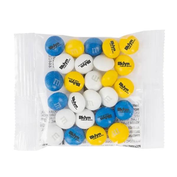3/4 oz. Personalized M&M'S® in Clear or Single Color Pack... from ASI 44900 NC Custom (CI/Lanco) / Chocolate Inn