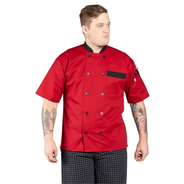 Uncommon Threads Unisex Bristol Chef Coat... from ASI 86018 Scrub Authority / Uniform Stores