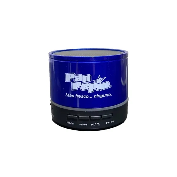 Wireless Bluetooth Speaker with LED ring plus 1c1p silkscreen imprint plus... from ASI 37218 Athena Promo (tm)