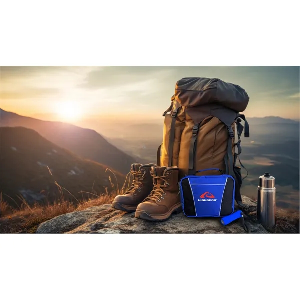 9" x 7" first aid kit with a flashlight, food bar,... from ASI 84514 Safety Made