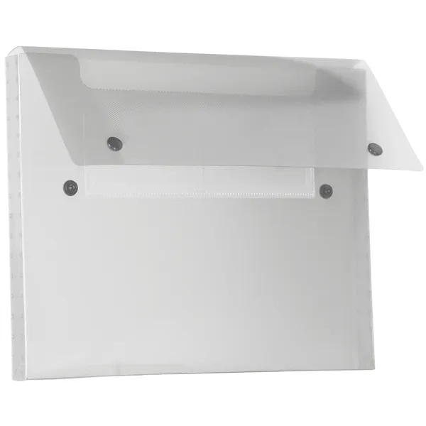 Document storage case, 2-business card slots, snap buttons, 12.5" x 9.5"... from ASI 40515 BILD Enterprises LLC / Ben-Line