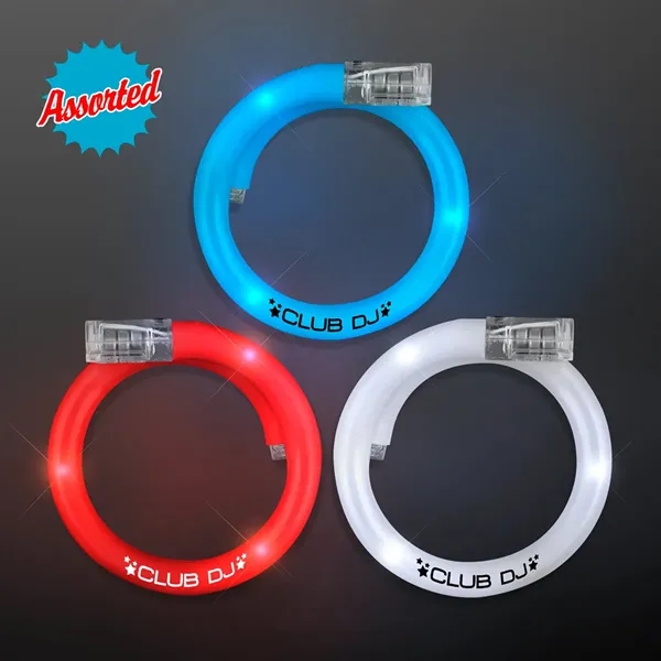 Blank or imprinted. LED Flash Tube Bracelets... from ASI 34194 ALightPromos / Alight Promotional Products