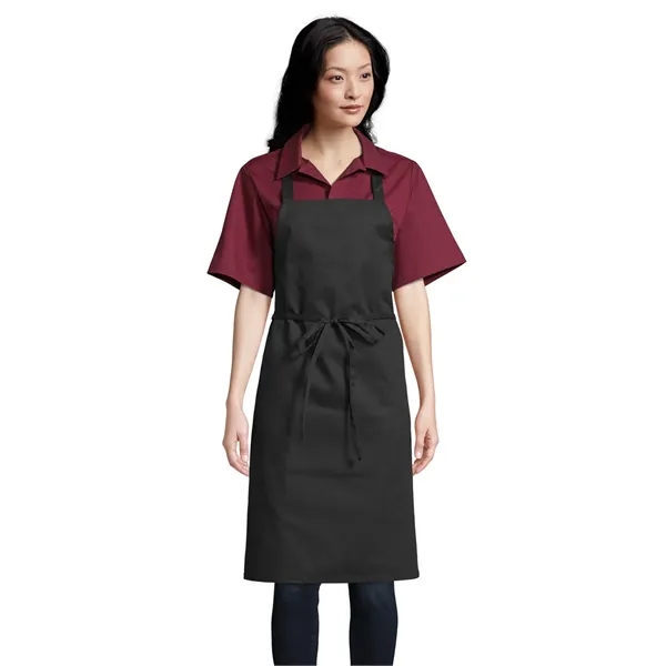 Uncommon Threads Unisex Classic Bib Apron - White... from ASI 86018 Scrub Authority / Uniform Stores