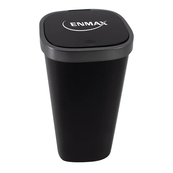 Auto-Open Trash Bin, Simply Press the lid lightly and it will... from ASI 63698 Justin Case®