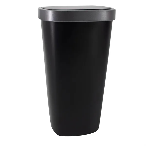 Auto-Open Trash Bin, Simply Press the lid lightly and it will... from ASI 63698 Justin Case®