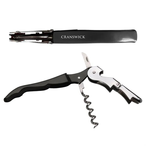 This 3-in-1 wine tool includes a corkscrew, bottle opener and foil... from ASI 52710 Lincoln Line