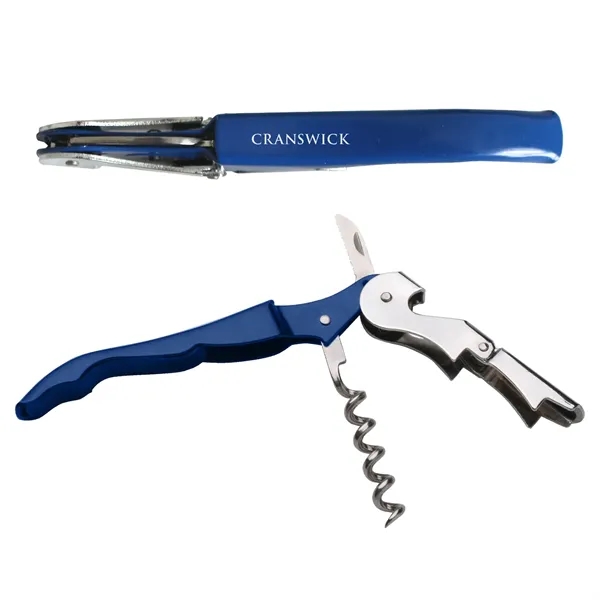 This 3-in-1 wine tool includes a corkscrew, bottle opener and foil... from ASI 52710 Lincoln Line