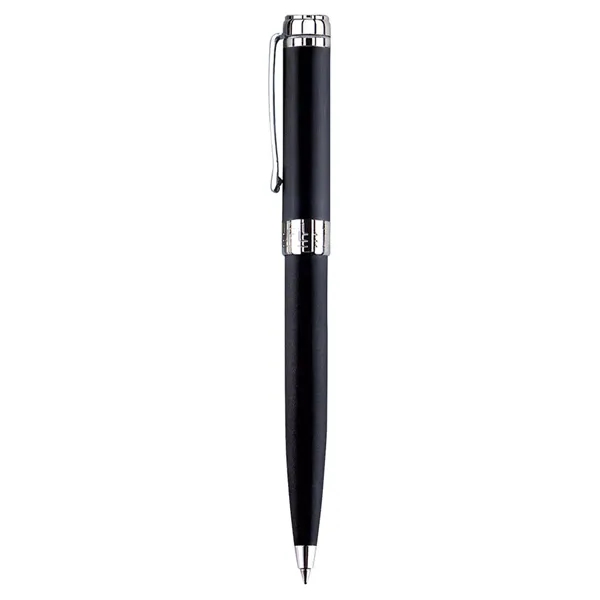 Twist action ballpoint pen with matte coated finish and polished chrome... from ASI 31517 Admart Products / Admart Line