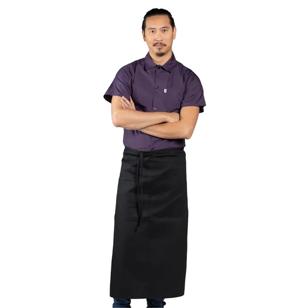 Uncommon Threads Unisex Full Bistro Apron - White... from ASI 86018 Scrub Authority / Uniform Stores