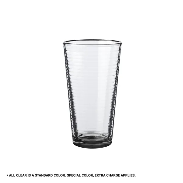 Spiral pint glass, 16 oz. plus 1 color silkscreen imprint on... from ASI 37218 Athena Promo (tm)