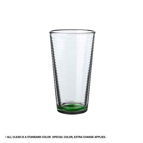 Spiral pint glass, 16 oz. plus 1 color silkscreen imprint on... from ASI 37218 Athena Promo (tm)