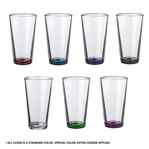 Spiral pint glass, 16 oz. plus 1 color silkscreen imprint on... from ASI 37218 Athena Promo (tm)