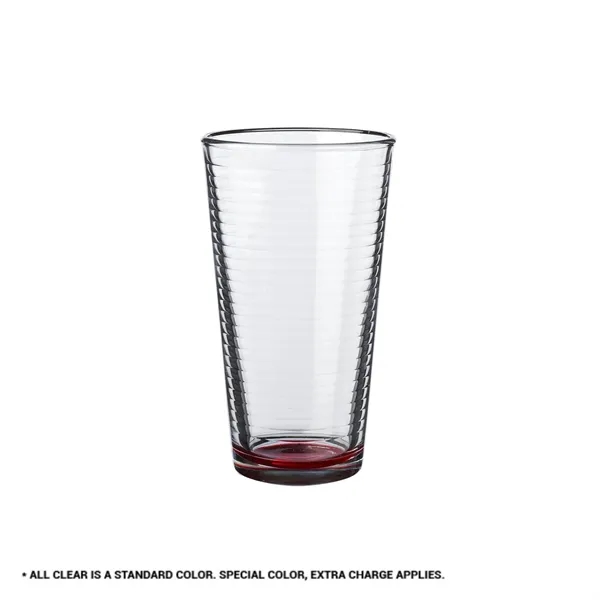 Spiral pint glass, 16 oz. plus 1 color silkscreen imprint on... from ASI 37218 Athena Promo (tm)
