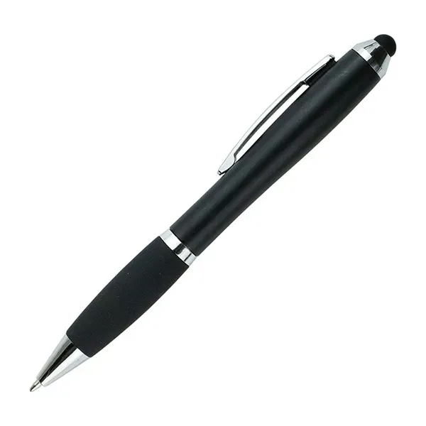 ABS plastic twist-action ballpoint pen with stylus point.... from ASI 62660 Innovation Line