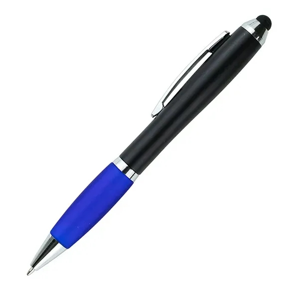 ABS plastic twist-action ballpoint pen with stylus point.... from ASI 62660 Innovation Line