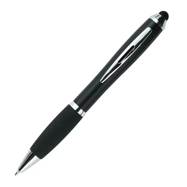 ABS plastic twist-action ballpoint pen with stylus point.... from ASI 62660 Innovation Line