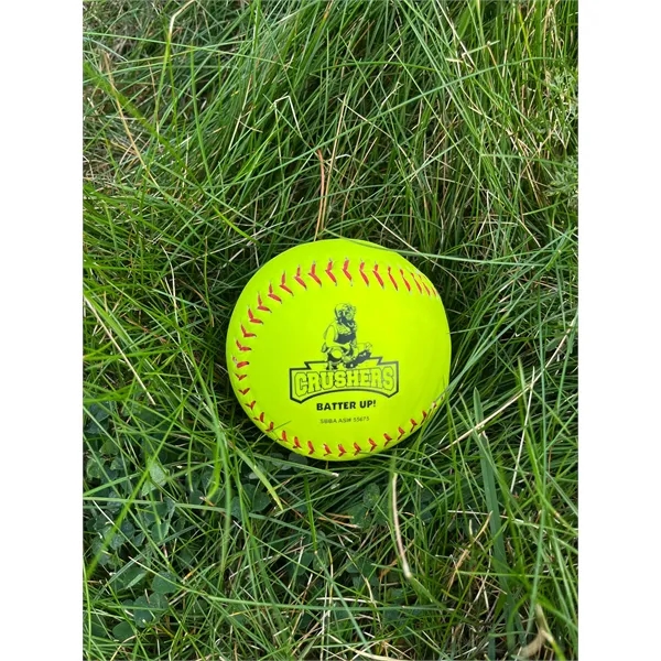 Optic yellow softball with customization.... from ASI 55675 Galaxy Balloons Inc / Galactic Fun Time Line