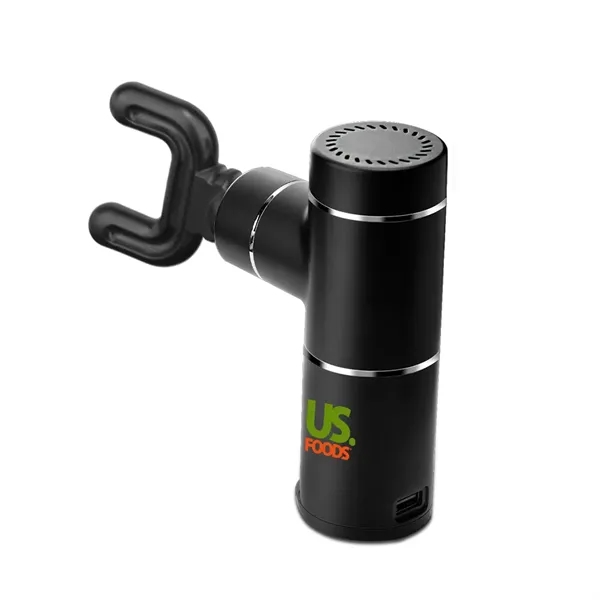 The San Andreas Massage Gun and 5000mAh Power Bank produces up... from ASI 90154 Sunjoy Group Inc