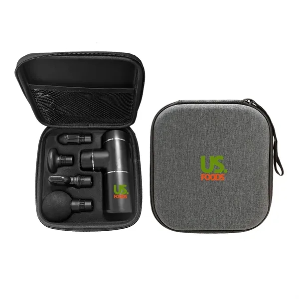 The San Andreas Massage Gun and 5000mAh Power Bank produces up... from ASI 90154 Sunjoy Group Inc