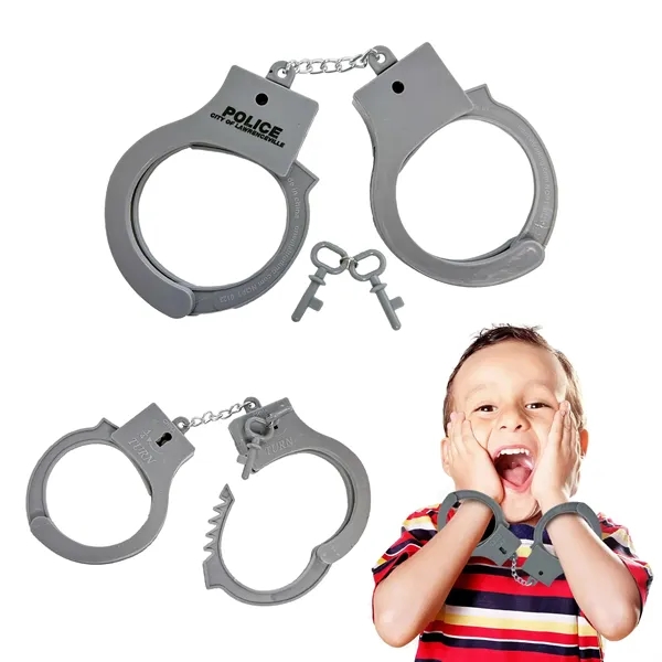These plastic handcuffs are a great novelty item for police academy... from ASI 52710 Lincoln Line