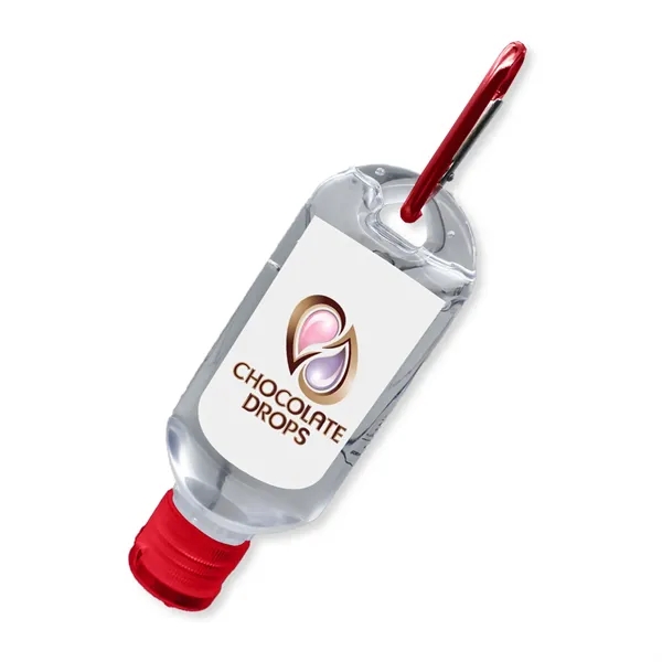 1.8 oz Hand sanitizer with carabiner.... from ASI 52710 Lincoln Line