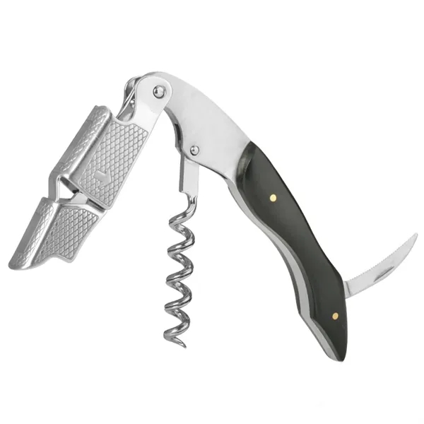 Foldable multi-tool corkscrew with opener and knife with imprint option... from ASI 37218 Athena Promo (tm)