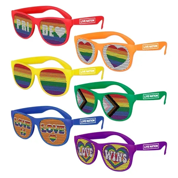 Pride pinhole sunglasses with UV400 lenses.... from ASI 98360 WOWLine / WOWLine®
